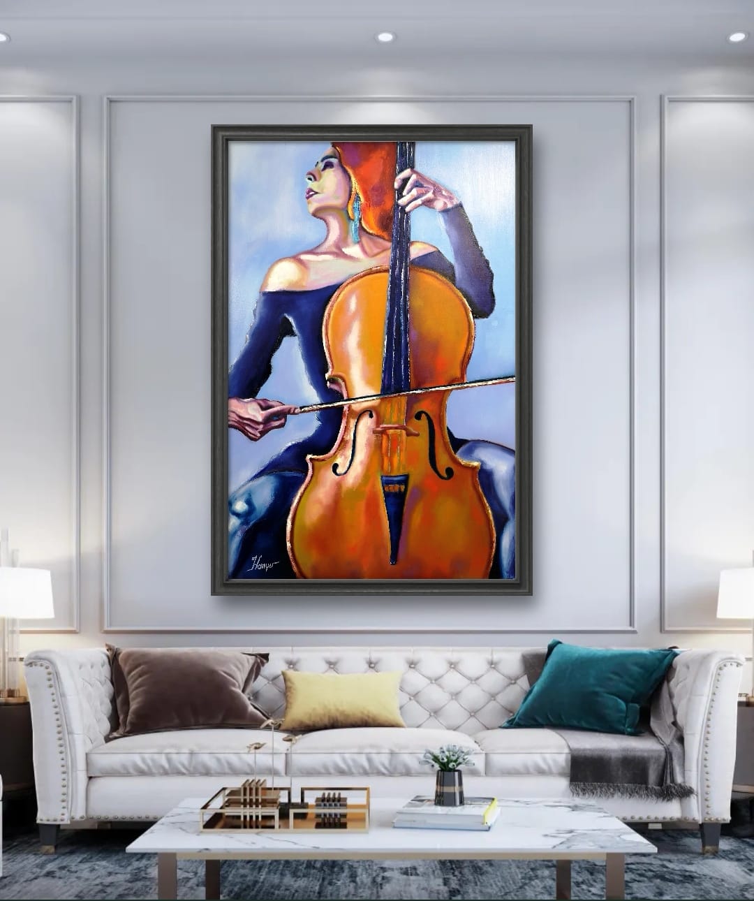 Boleró, 150 x 100 cm, olaj, vászon, 2023, nappali.jpg